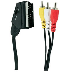 SCART to RCA AV Cable - WMU/WIR/0175