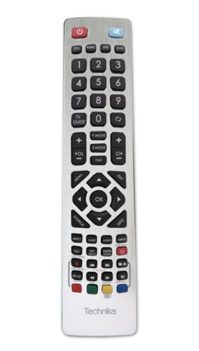 Replacement remote control - TEF/RMC/0004  - Silver - TEF/RMC/0004
