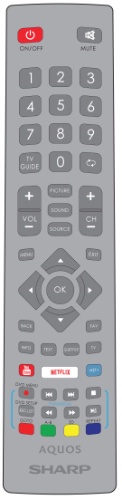 Replacement remote control - SHW/RMC/0128 - SHW/RMC/0128