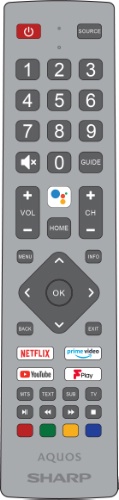 Replacement remote control - SHW/RMC/0134 - SHW/RMC/0134