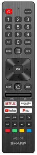 Replacement remote control - SHW/RMC/0137N - SHW/RMC/0137N