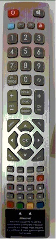 Replacement remote control - SHW/RMC/0102 - RF - SHW/RMC/0102